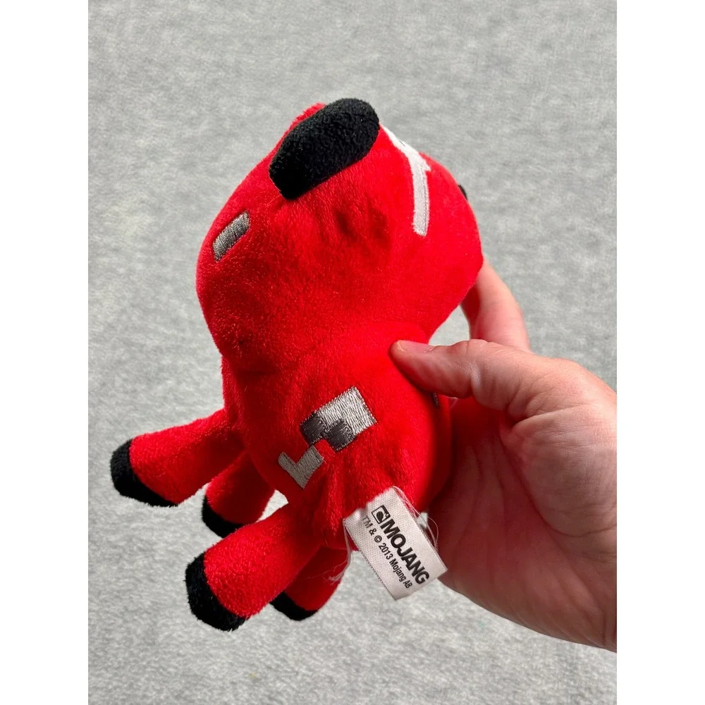 Mojang Minecraft Mooshroom Red Mushroom Cow Plush Stuffed Animal Toy 2013